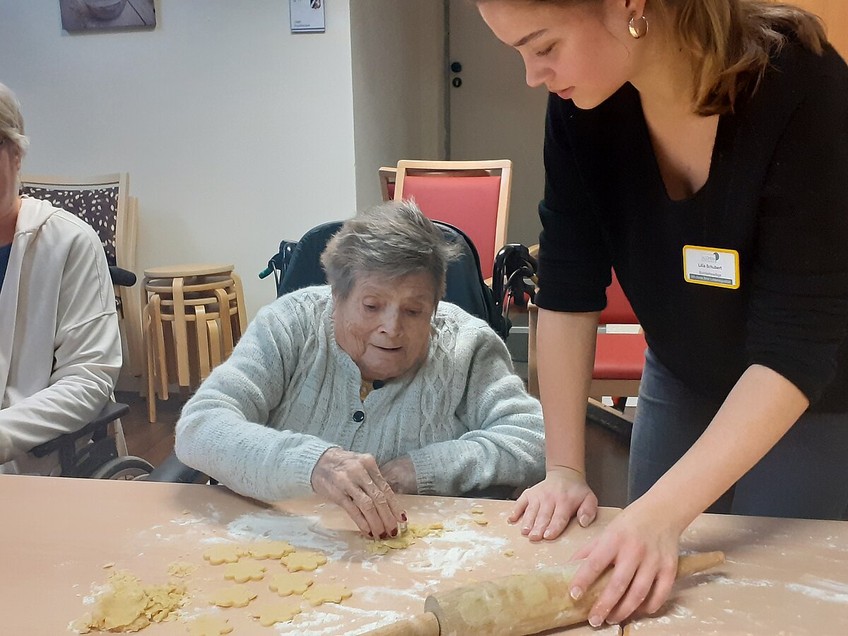 Plätzchen backen