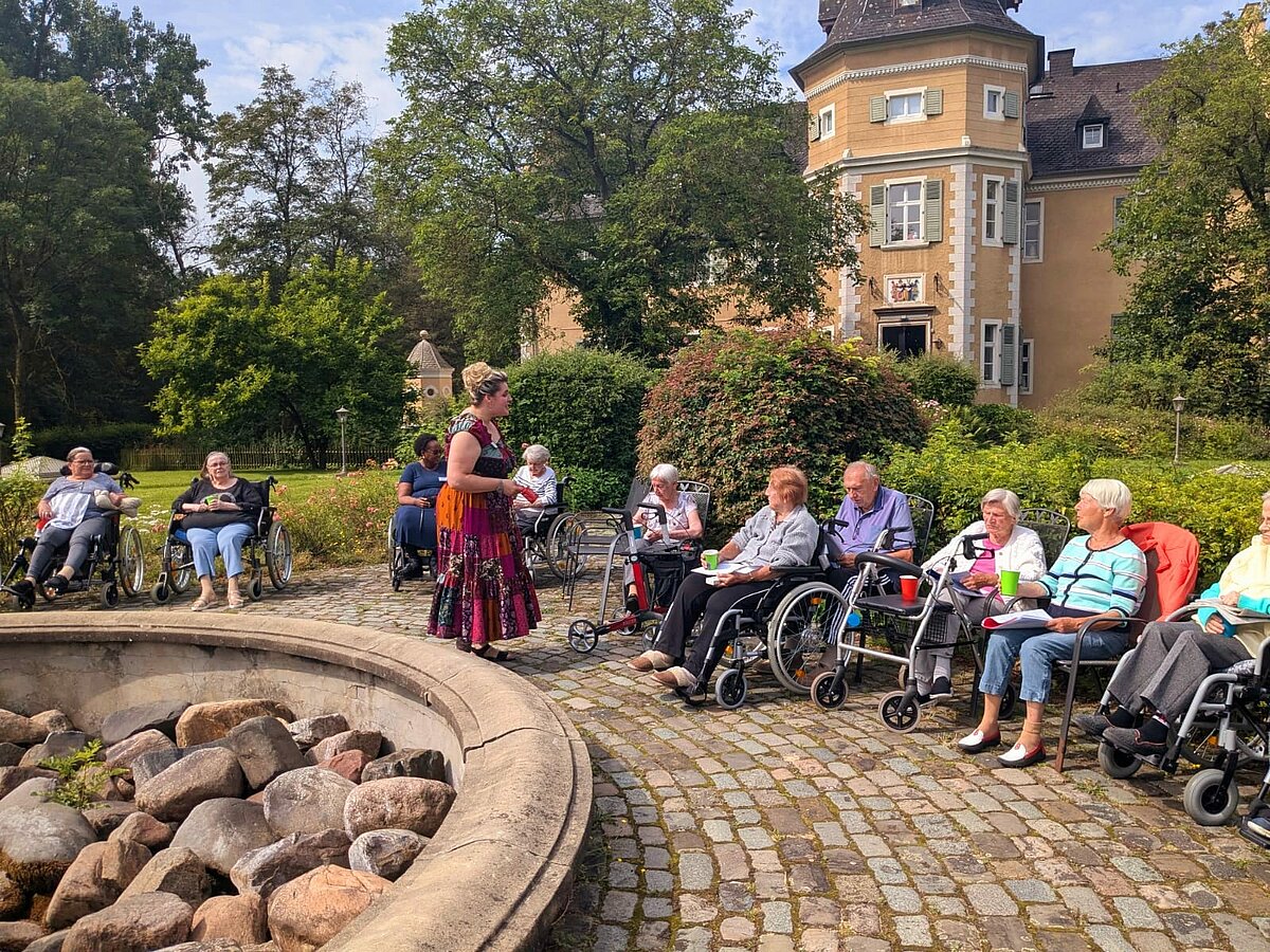 Sinnesaktivierung im Garten