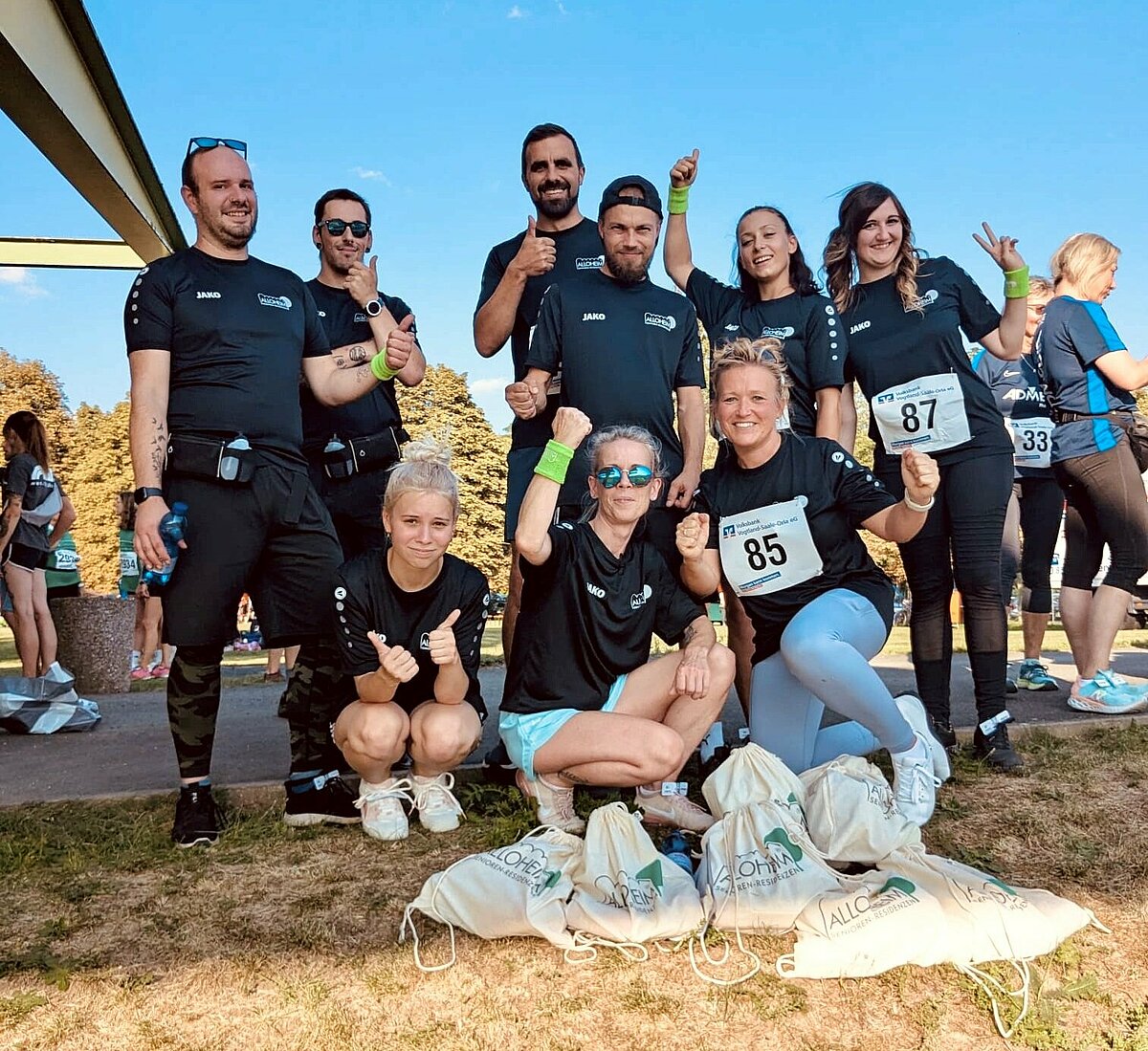 Firmenlauf Plauen 2024 Team Alloheim Reichenbach