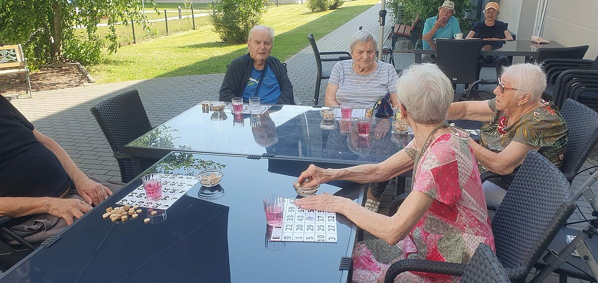 Bingo im Freien