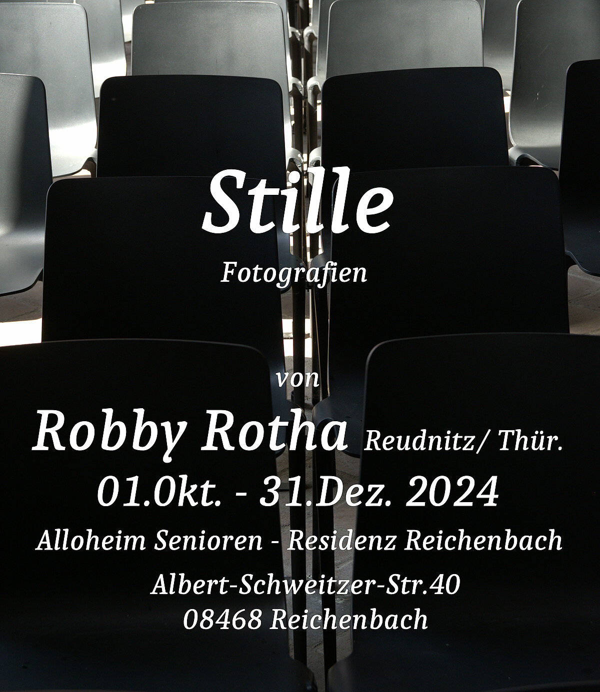 Bilderausstellung Stille Fotografien von Robby Rotha