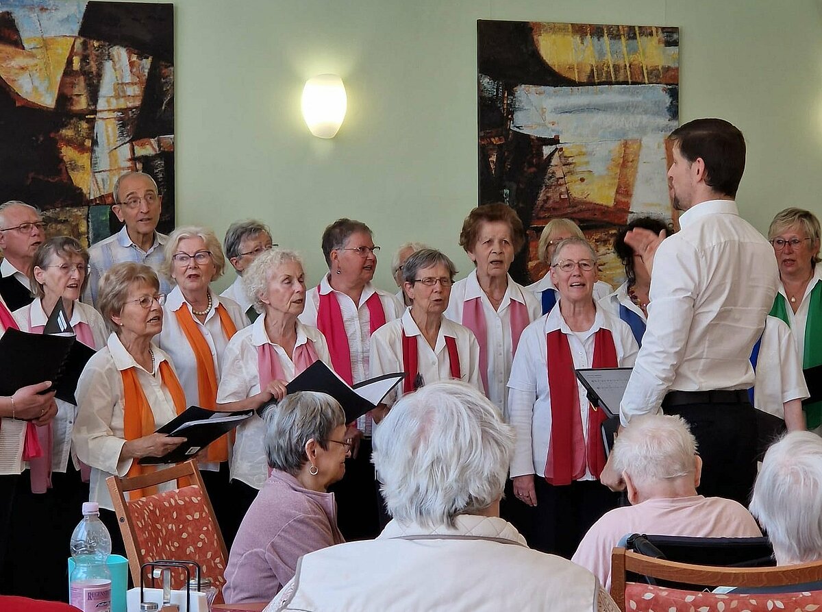 Seniorenchor im Müllerbrunnen