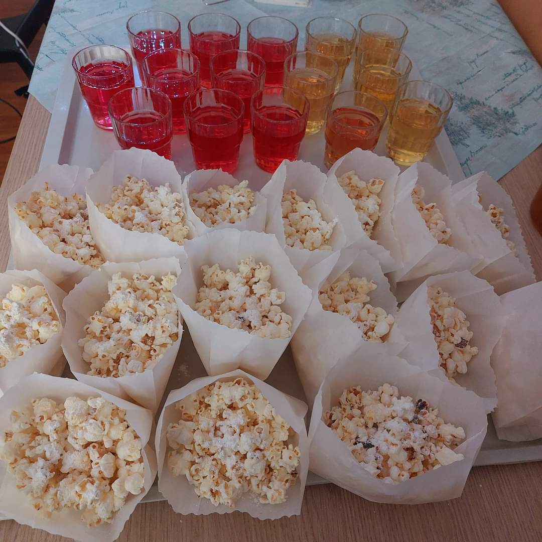 Popcorn für Kinonachmittag
