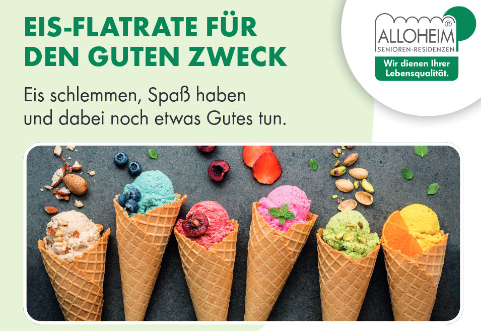 Eis-Flatrate: Genießen für den guten Zweck